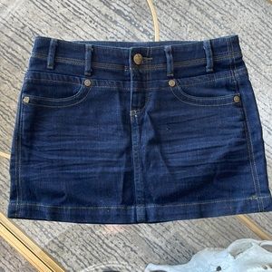 Euc Princess Vera Wang Y2k denim micro mini